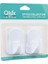 Qlux L-00735 2pcs Opak Beyaz Plastik Askı 1
