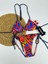 Batik Deseni Üçgen Şık Yandan ve Boyundan Bağlamalı Kadın Bikini Takımı 1