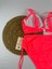 Fosforlu Pembe Büyük Beden Kadın Şık Bikini Takımı 5