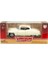 Die Cast 1:32 Retro Klasik Coupe Çek Bırak Araba Krem 2