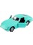 Die Cast 1:32 Klasik Spor Çek Bırak Araba Turkuaz 1