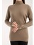 Kadın Balıkçı Yaka Ince Triko Bluz – Esnek ve Yumuşak Doku 3012 4