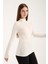 Kadın Balıkçı Yaka Ince Triko Bluz – Esnek ve Yumuşak Doku 3012 2
