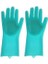 Sihirli Isıya Dayanıklı Silikon Çok Amaçlı Bulaşık Eldiven Fırçası Magic Gloves 10