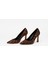 Leopar Desen Kadın Stiletto 6