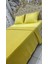 Çift Kişilik 160X200 cm Lastikli Çarşaf, 2 Adet Düz Yastık Kılıfı ve 220X240 cm Pike 4