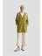 Boydan Fermuarlı Kapüşonlu Tunik-Olive 25YT409 1