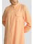 Yakaları Cepli Gizli Fermuarlı Tunik-Somon 25YT4138 2