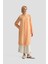 Yakaları Cepli Gizli Fermuarlı Tunik-Somon 25YT4138 5