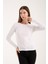 Kadın Ajurlu Triko Bluz – Geniş Yaka, Uzun Kollu, Rahat ve Dayanıklı 3014 1