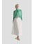 Boyun Kurdele Desenli Tunik-Mint 25YT303 1