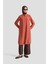 Yakaları Cepli Gizli Fermuarlı Tunik-Tarçın 25YT4138 1
