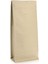 Valfli Flat Bottom Açık Kraft Alüminyum Önden Kilitli Ambalaj 14X33+5 CM-1000 Gr. 50 Adet 5