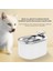 WF007L Otomatik Kedi Su Sebili, 3.5lt Geniş Hazne, Bpa Içermez, Metal Üst Tabla, Ultra Sessiz (Beyaz) 6