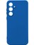 Galaxy S24 Fe Kılıf Ata Biye Silikon-Mavi-Mavi 1