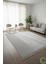 Post/peluş Yıkanabilir Kaymaz Taban Yumşacık Açık Gri Örgü Saçaklı Modern ve Şık Salon Oturma Odası Mutfak Çocuk Odası Koridor Antre Halısı 7