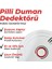 Pilli Duman Dedektörü 85 Desibel 9V Pil Hediyeli 2