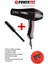 TR-601 Profesyonel Fön Makinesi +Berber Fön Fırçası 1