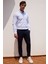 ALTINYILDIZ CLASSICS Erkek Lacivert Slim Fit Dar Kesim Pamuklu Esnek Rahat Chino Pantolon 3