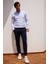 ALTINYILDIZ CLASSICS Erkek Lacivert Slim Fit Dar Kesim Pamuklu Esnek Rahat Chino Pantolon 7