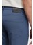 Erkek Petrol Slim Fit Dar Kesim 5 Cep Armürlü Esnek Pantolon 9