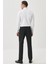AC&Co / Altınyıldız Classics Erkek Siyah Regular Fit Normal Kesim Yan Cepli Esnek Klasik Pantolon 5