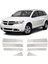 Dodge Journey Uyumlu Krom Kapı Direği 6 Parça Paslanmaz Çelik 2