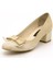 801-51012 Krem Lezar Büyük Numara Kadın Ayakkabısı 5