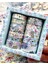 Masking Tape Yaldızlı Çiçek Desenli 12’li Mavi Kutu Washi Bant/washi Tape / Bullet Journal / Scrapbook 4