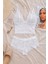 Kadın Beyaz Dantel Bralet Şort Takımı – Romantik ve Zarif Iç Giyim 1