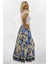 Viskon Kumaş Yırtmaçlı Çiçek Desenli Uzun Etek 1