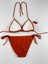 Kiremit Ipli Kadın Üçgen Bikini Takımı 5