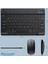 Honor Pad X8A 11 Inch Tablet Için Macbook Çantası + Türkçe Bluetooth Klavye + Mouse + Tablet Standı Yeşil AL5162(KOPYA) 5
