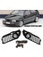 Golf Mk3 1993-1998 Beyaz Gündüz Farı Için 1 Çift Araba Ön Tampon LED Sis Lambası Izgara Kapağı (Yurt Dışından) 2