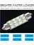 42MM 12 Smd 3528 LED Beyaz Araba Iç Mekan C5W Dome Festoon Ampul Işık Lambası Dc 12V (Yurt Dışından) 3