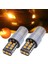 2x Amber/sarı 1156 BA15S 2835 15W Hatasız Araç LED Sinyal Lambası Ampulleri (Yurt Dışından) 4