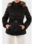 Marina Regular Fit Çıkarılabilir Kapüşonlu Kemerli Mont W5BL31W2802 Bayan Mont W5BL31 W2802 Jtmu 4