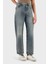 Pamuklu Relaxed Fit Normal Bel Düz Paça Jeans Bayan Kot Pantolon XW000100 AF14483 MB001 4