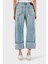 Pamuklu Regular Fit Yüksek Bel Geniş Paça Jeans LV047C734GX26 Bayan Kot Pantolon LV047C734G X26 3