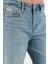 Pamuklu Regular Fit Yüksek Bel Geniş Paça Jeans LV047C734GX26 Bayan Kot Pantolon LV047C734G X26 6