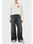 % 100 Pamuk Comfort Fit Minimal Desenli Sweat Bayan Sweat EW002122 AF12538 U1144 2