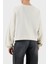 % 100 Pamuk Comfort Fit Minimal Desenli Sweat Bayan Sweat EW002122 AF12538 U1144 3