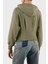 Logolu Regular Fit Kapüşonlu Fermuarlı Sweat Bayan Sweat XW000802 AF16111 U6242 2