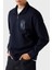 Harris Logolu Regular Fit Yarım Fermuarlı Dik Yaka Sweat M5BQ18K0552 Erkek Sweat M5BQ18 K0552 G7V2 1