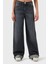 Pamuklu Relaxed Fit Geniş Paça Vintage Görünümlü Jeans Bayan Kot Pantolon EW000737 AF17033 M8001 1
