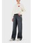 Pamuklu Relaxed Fit Geniş Paça Vintage Görünümlü Jeans Bayan Kot Pantolon EW000737 AF17033 M8001 2