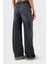 Pamuklu Relaxed Fit Geniş Paça Vintage Görünümlü Jeans Bayan Kot Pantolon EW000737 AF17033 M8001 3