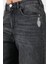 Pamuklu Relaxed Fit Geniş Paça Vintage Görünümlü Jeans Bayan Kot Pantolon EW000737 AF17033 M8001 6