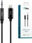 Aux To Lightning iPhone Ses Kablosu 100 Cm, 1 Metre Siyah 2 Yıl Garantili Yüksek Kalite - 2DK42 1