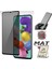 Samsung M52 Mat Seramik Cam Nano Esnek Kırılmaz Full Tam Kaplayan Ekran Koruyucu 1